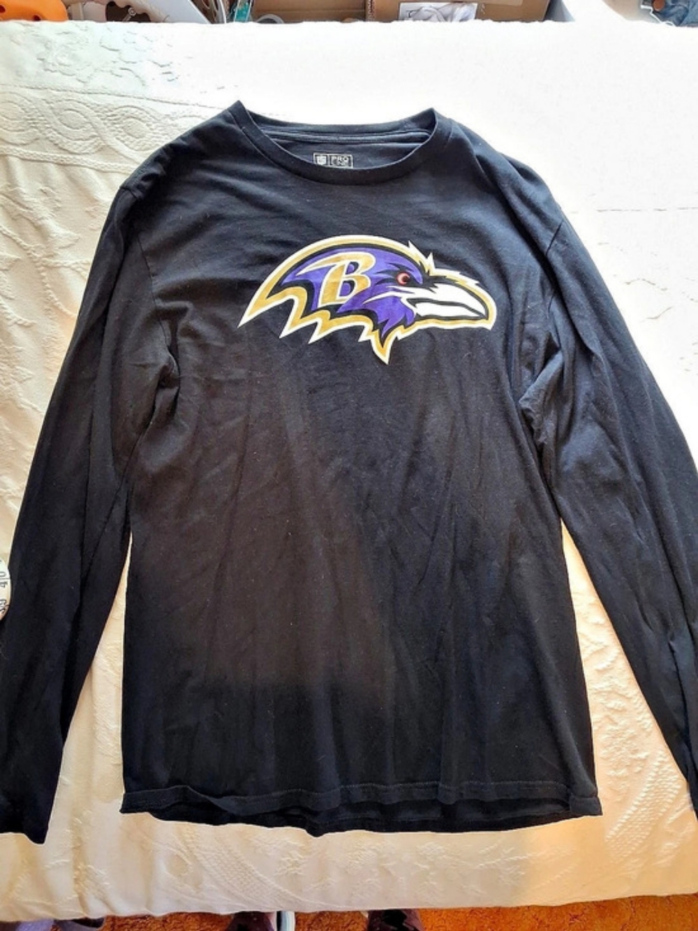 NFL Baltimore Ravens Graphic Long Sleeve Tee Graphic Long Sleeve Tee Size Medium
